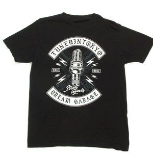 TUNED IN TOKYO Black Street Legends Dream Garage Men's T-Shirt Tee size S /529